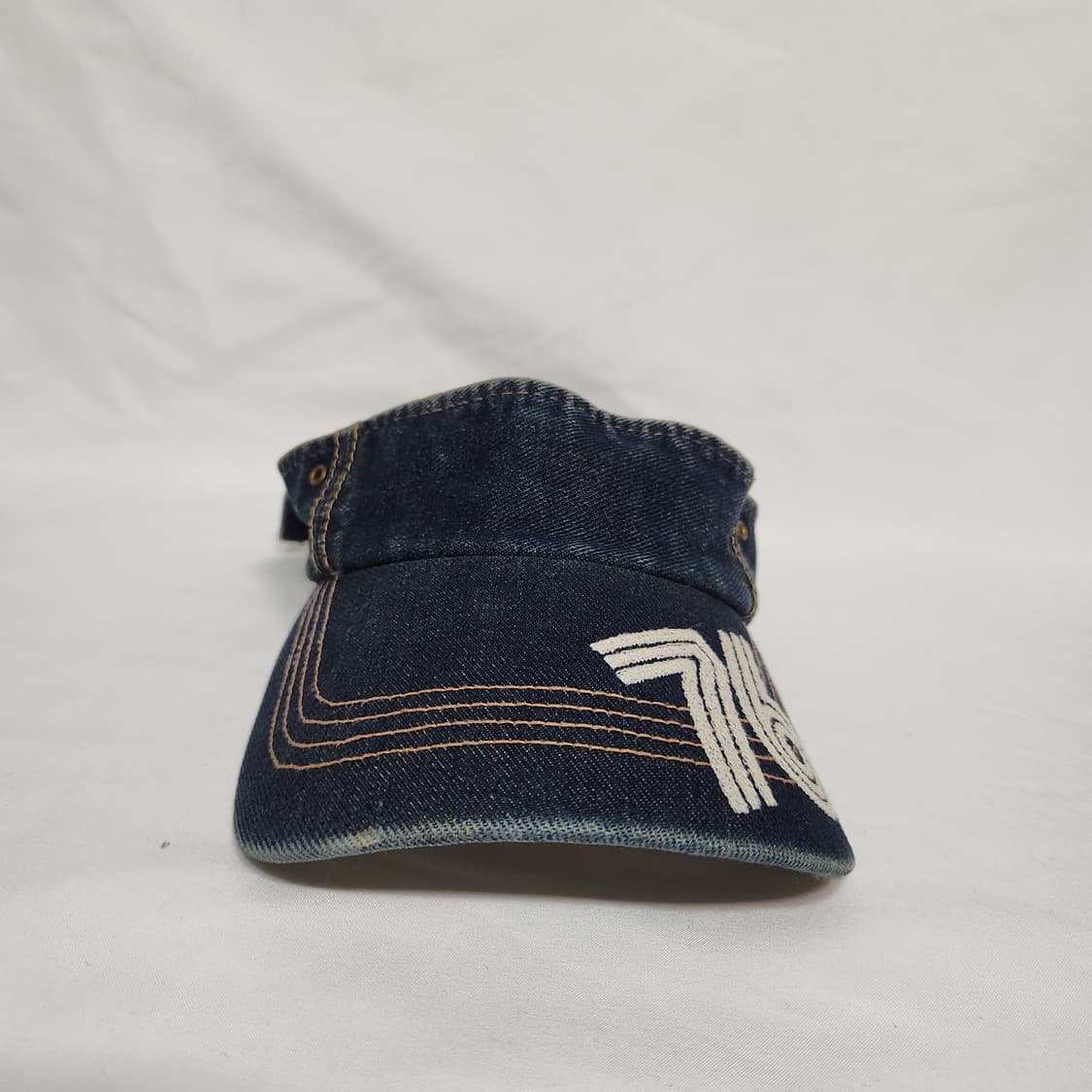 H931 [F] 76 빈티지 청 썬캡 바이저 모자 상품이미지1