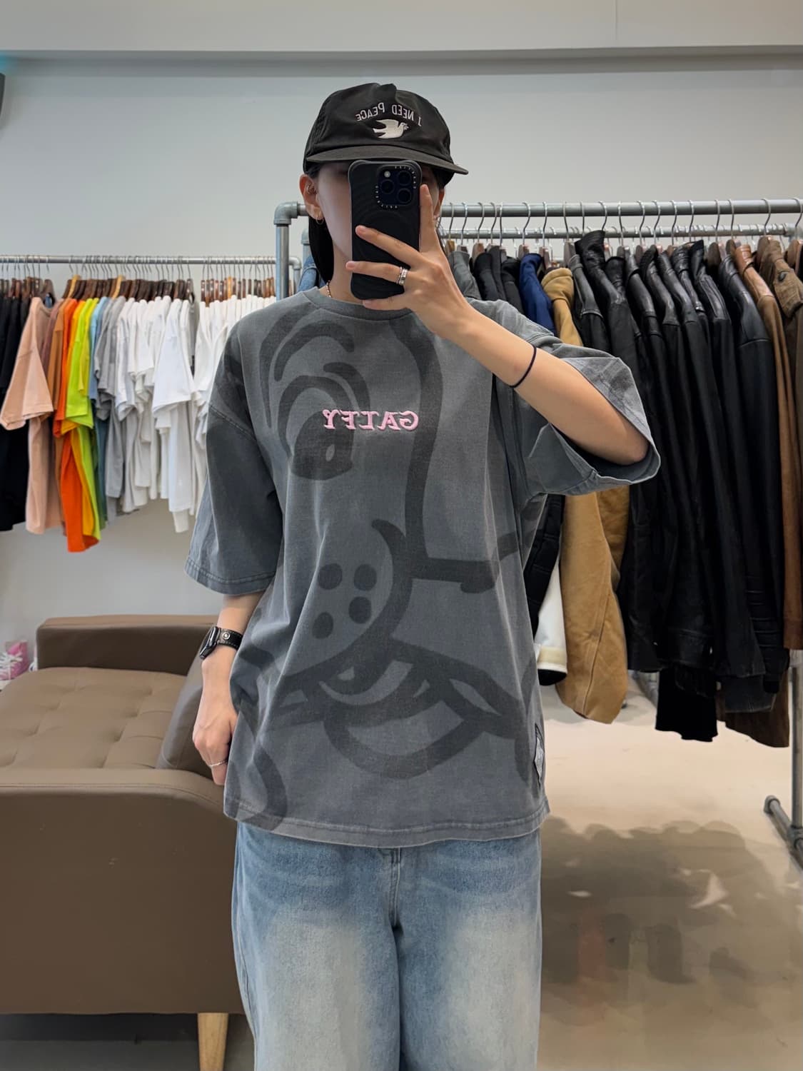 갈피 그래픽 티셔츠 상품이미지5