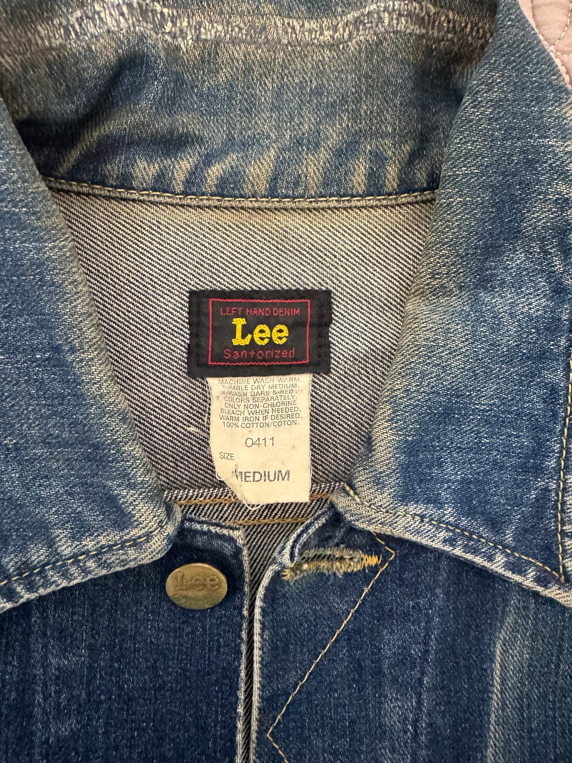 90s lee 데님 자켓  상품이미지2