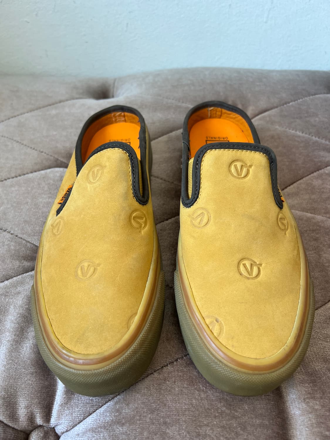 반스 Vans × LQQK Originals  스웨이드 뮬 슬립온 상품이미지1