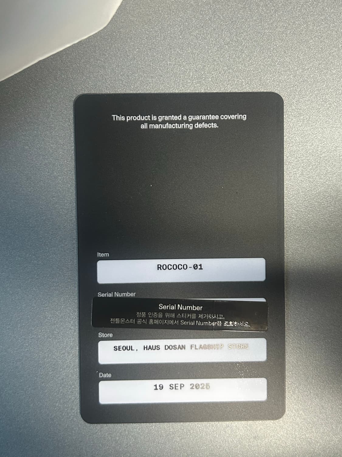 Gentle monster - rococo 01 상품이미지3