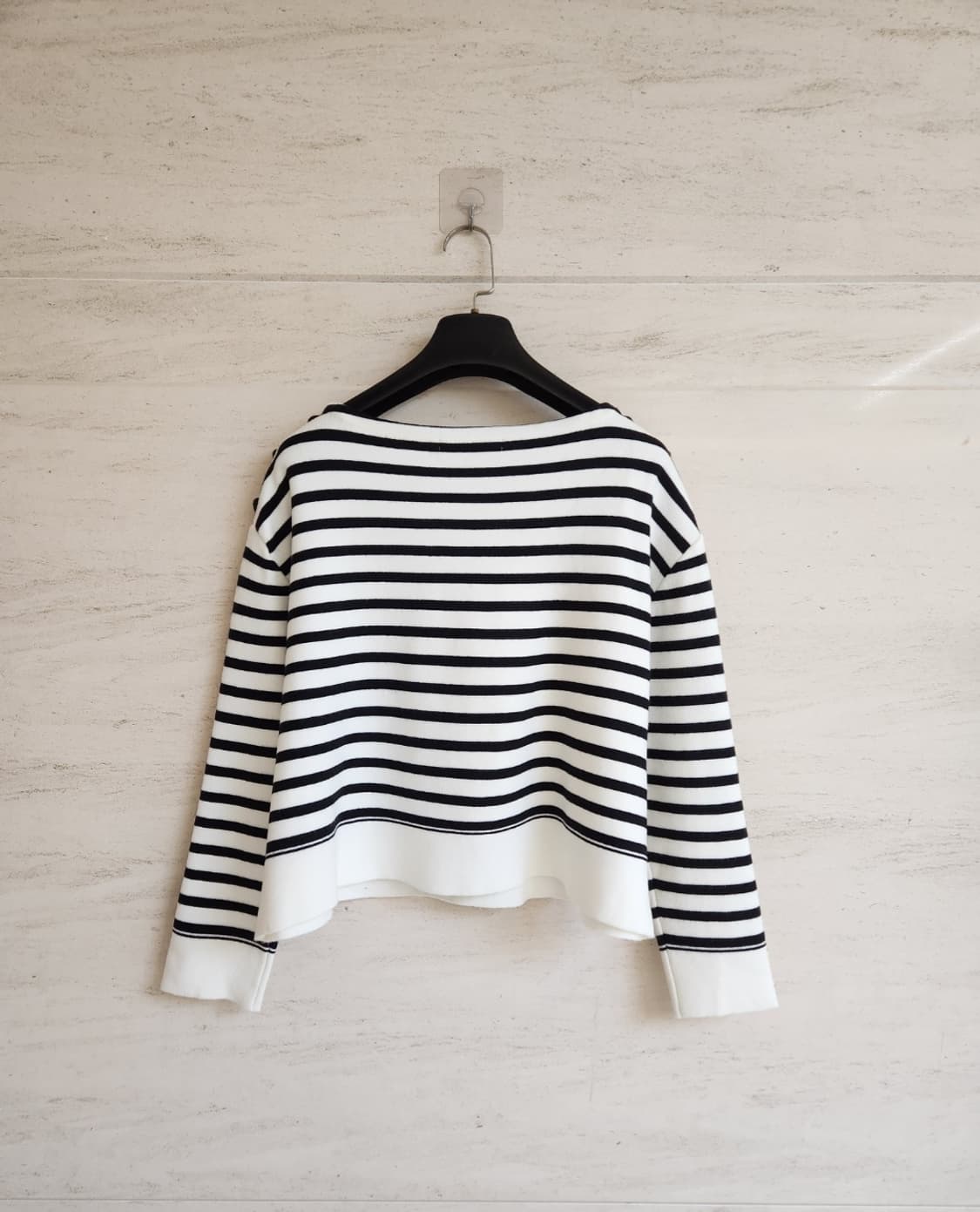 나이스클랍 스트라이프 자카드 니트 탑 프리사이즈 상품이미지7