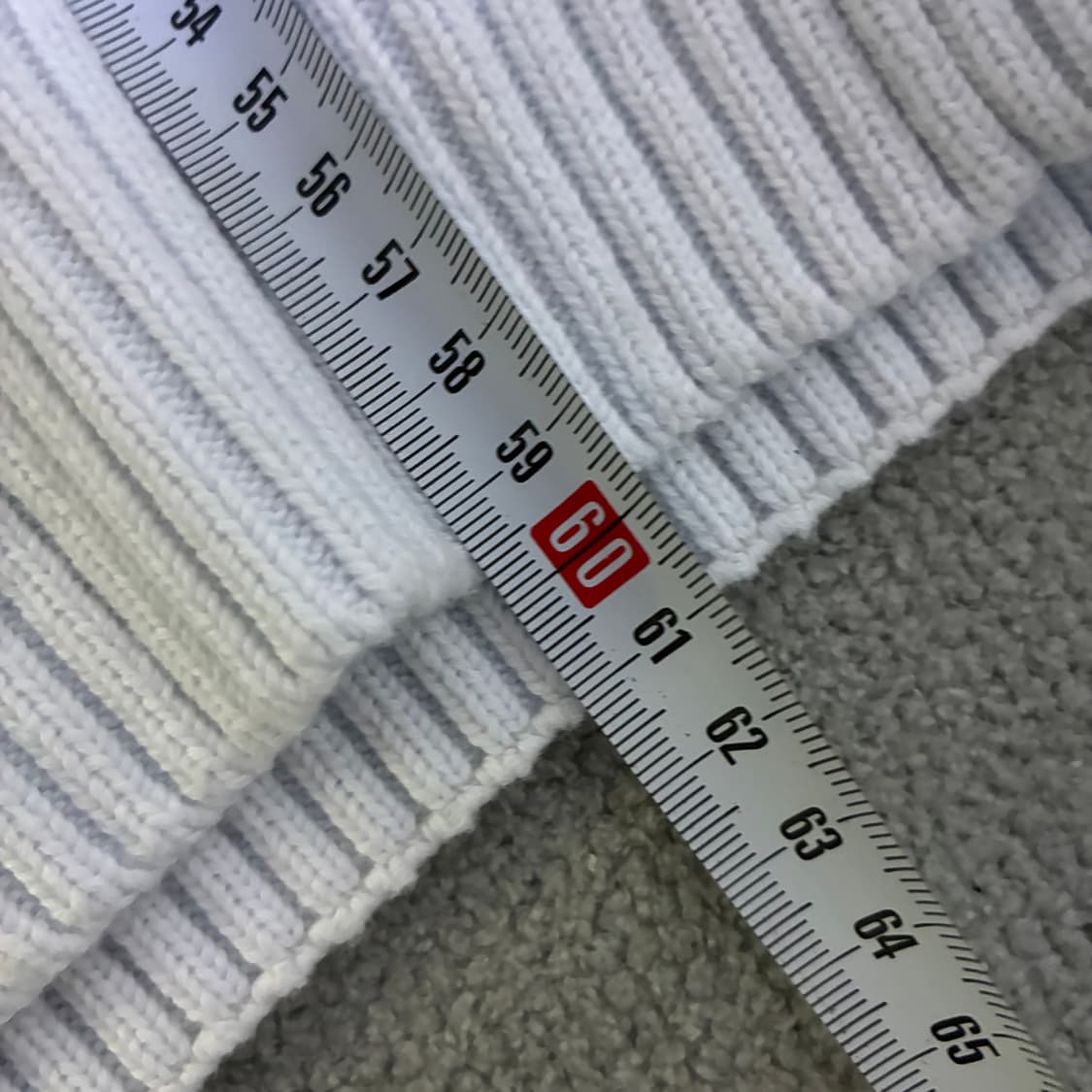 Polo 꽈배기니트 백멜란지 100 상품이미지5