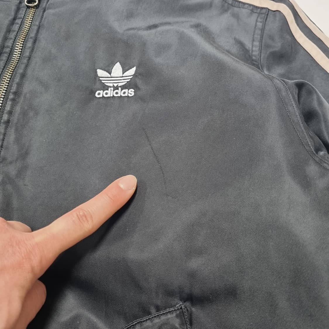 아디다스 패디드 봄버 MA-1 블랙 - L 상품이미지6