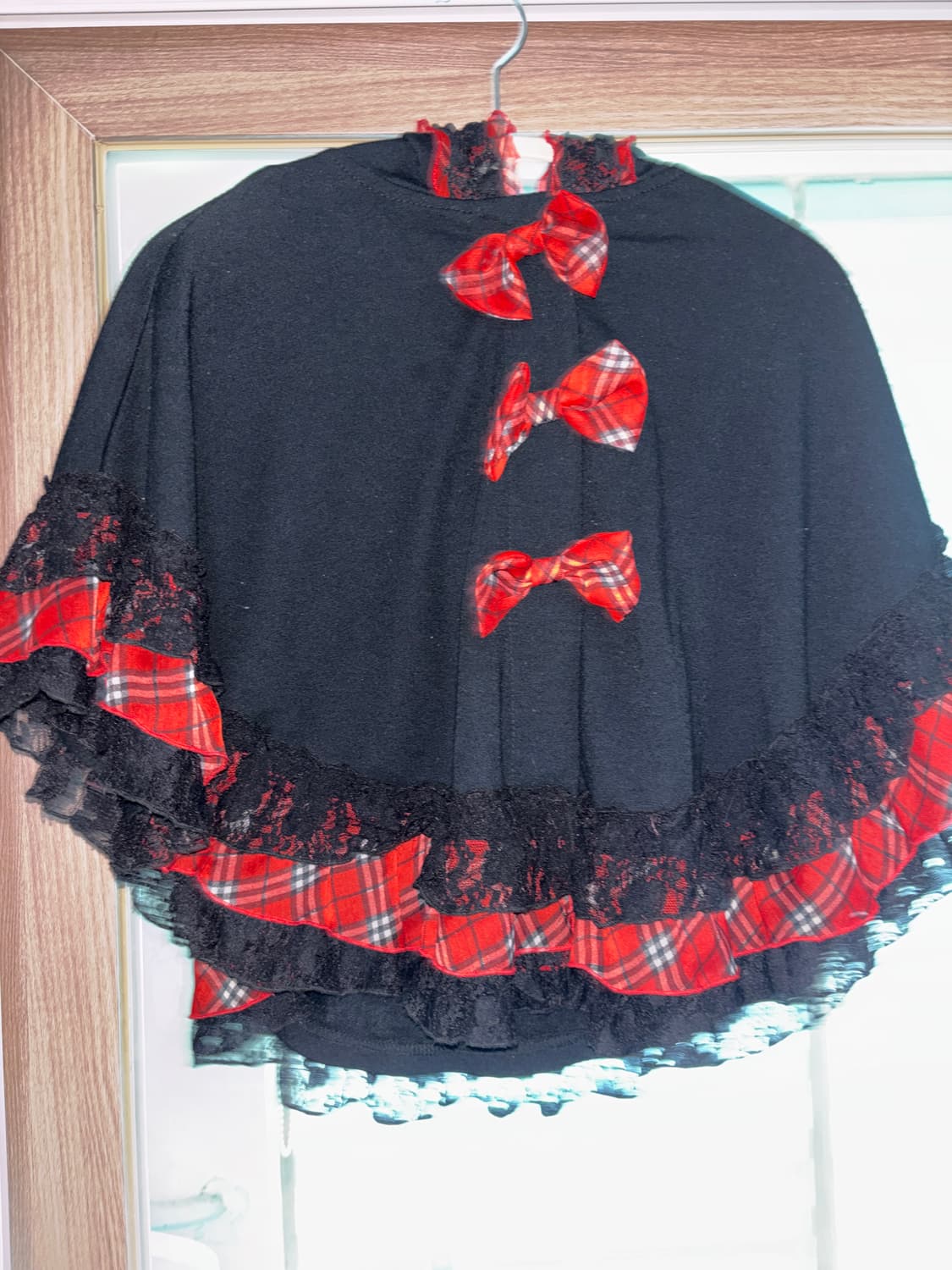 빈티지 고양이 귀 고스펑크 케이프 캐캐체 상품이미지2