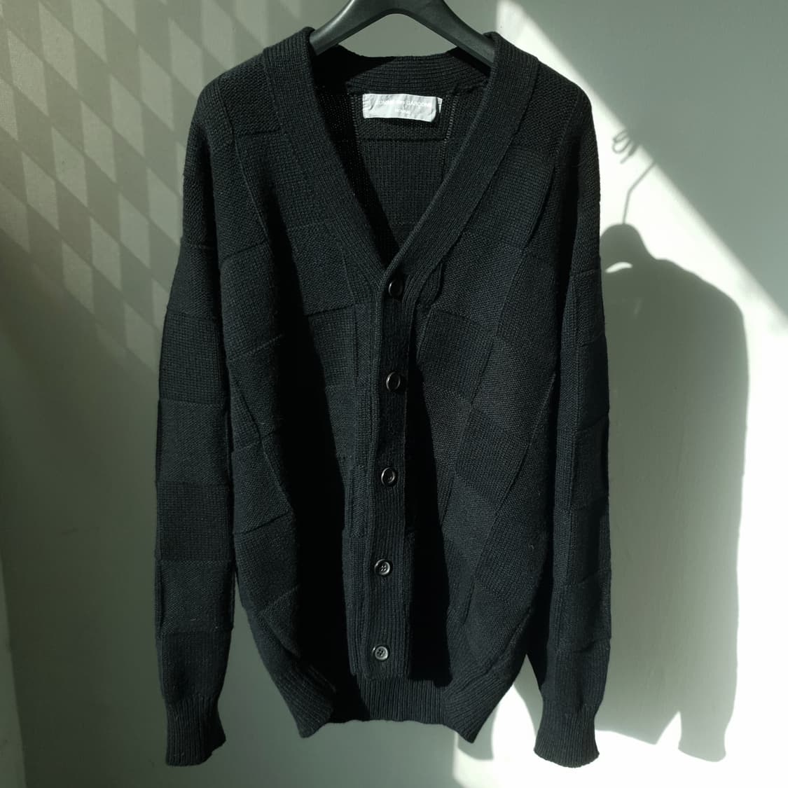 90s Comme Des Garcons Patchwork cardigan 상품이미지1