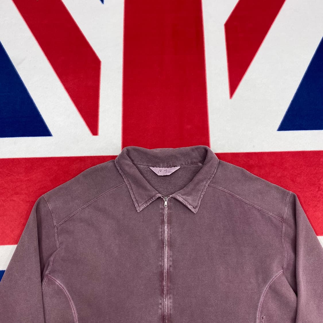 안셀름 하프집업 맨투맨 2 실측L 상품이미지3