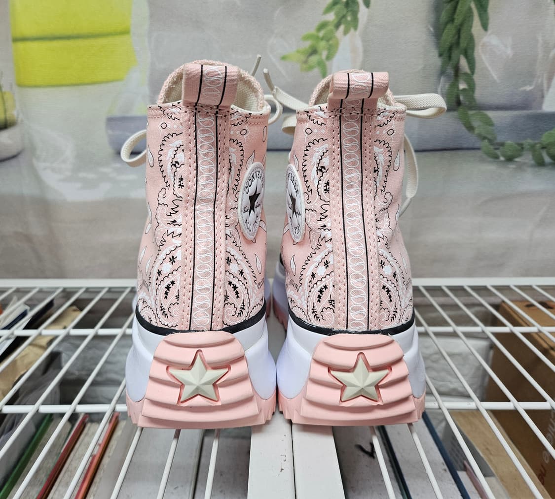 컨버스 220 하이크 페이즐리 스톰핑크 하이탑스니커즈 HD19 상품이미지4