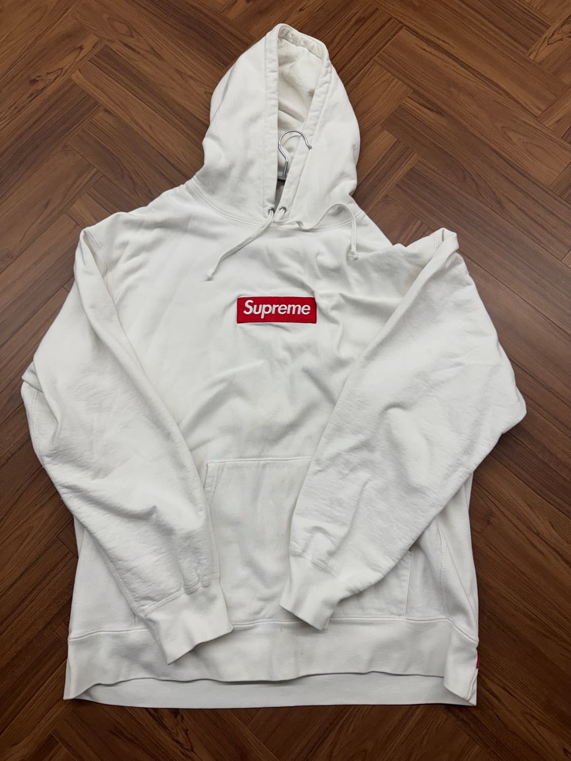 슈프림 박스로고 후드 화이트 XXL 상품이미지1