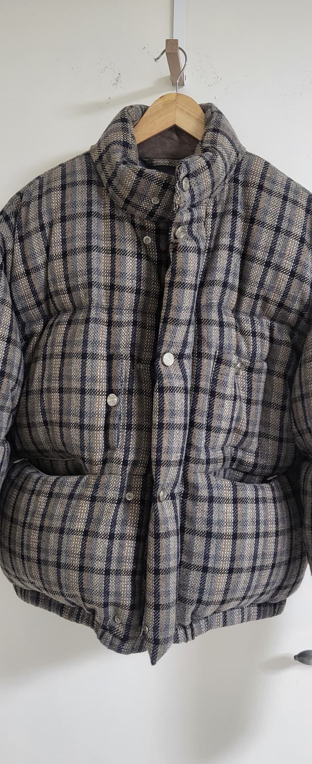 STU 메티체크 패딩 상품이미지3