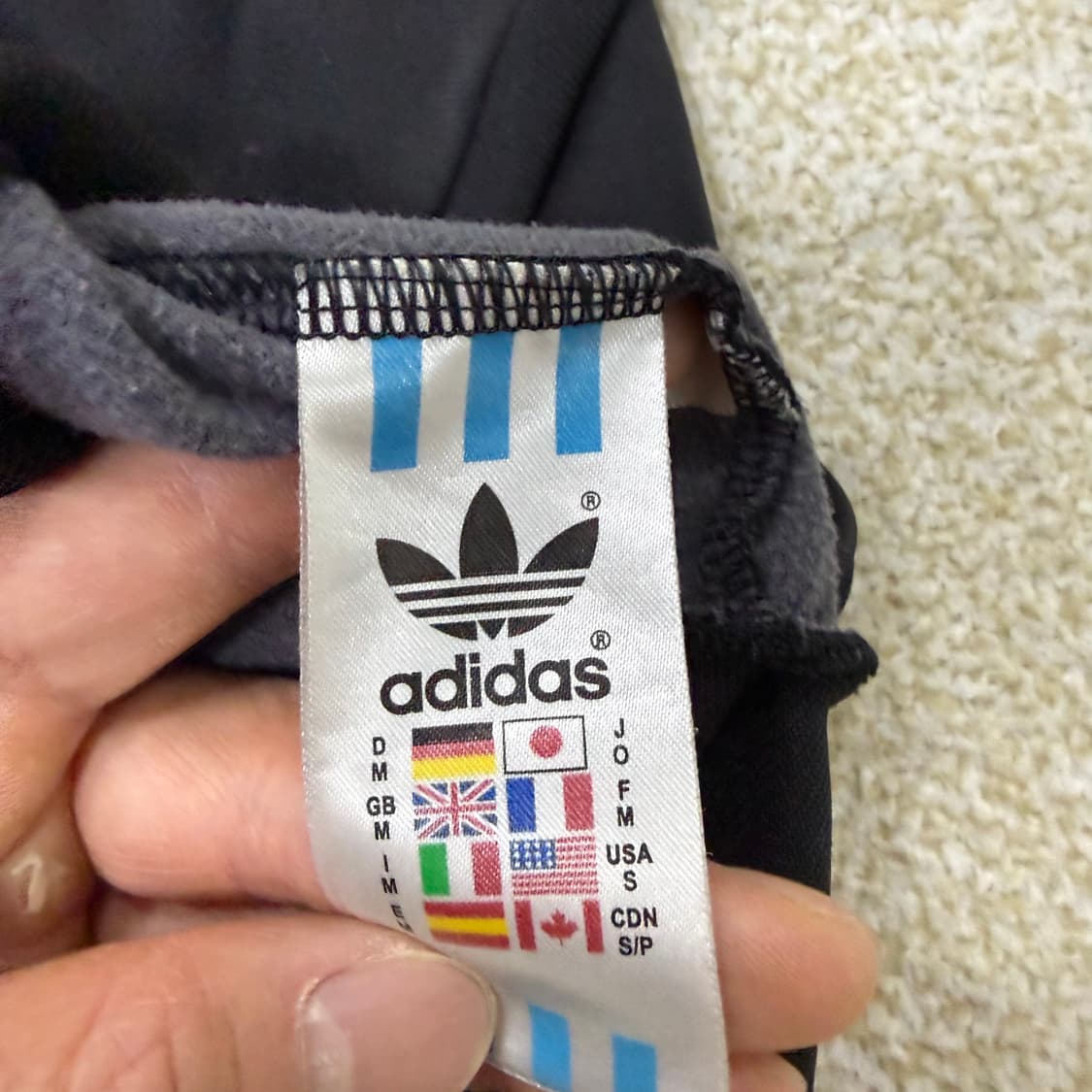 S 아디다스 유로파 블랙 트랙탑 0130T1 상품이미지4