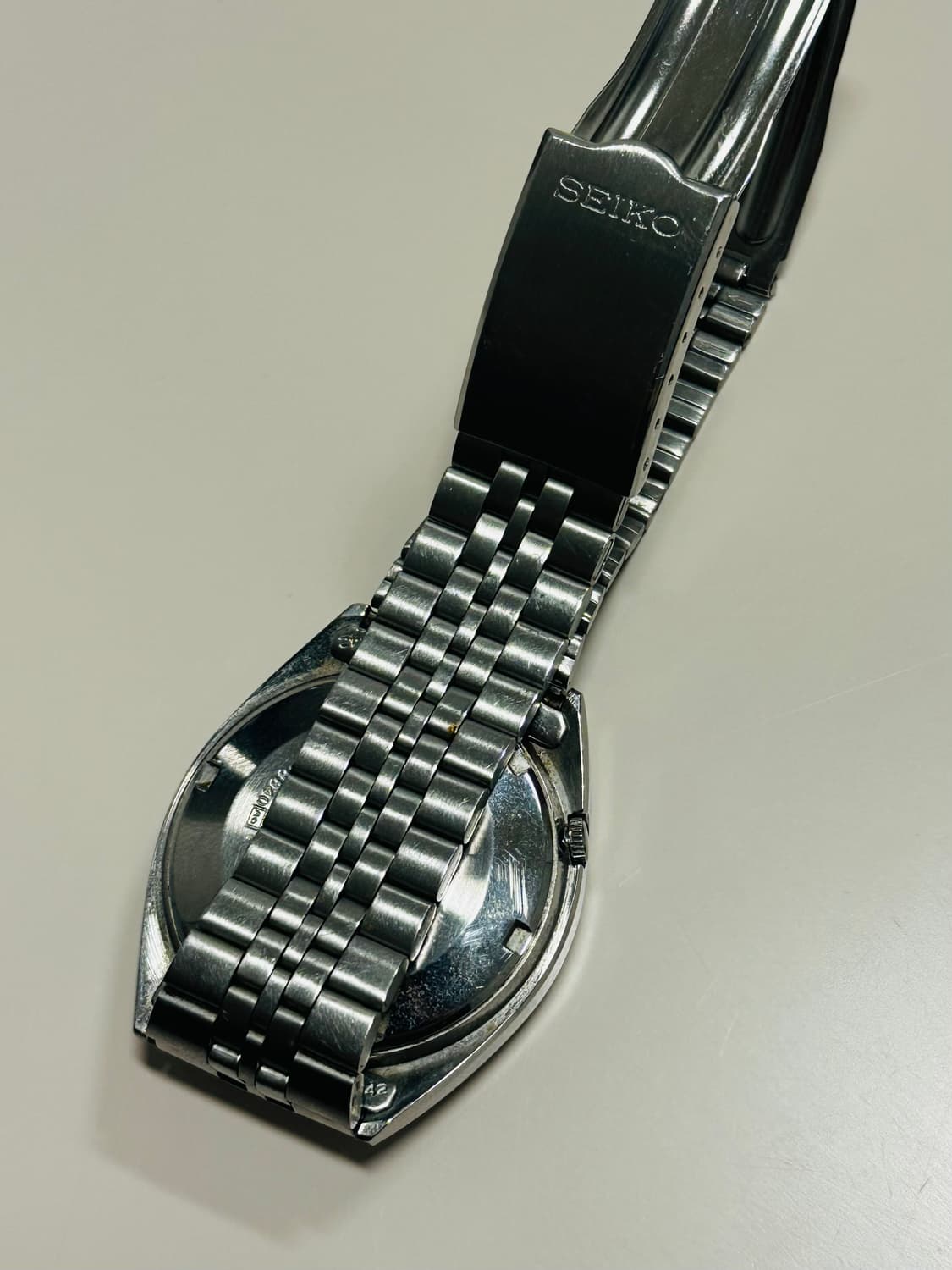 세이코5 데이데이트 오토매틱 실버 상품이미지2