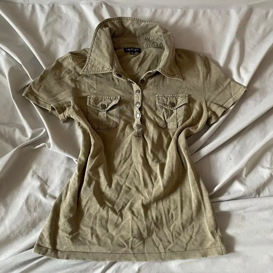 파우닝133 셔츠 빈티지 셔츠 긱시크 셔츠 y2k 일본빈티지 상품이미지1