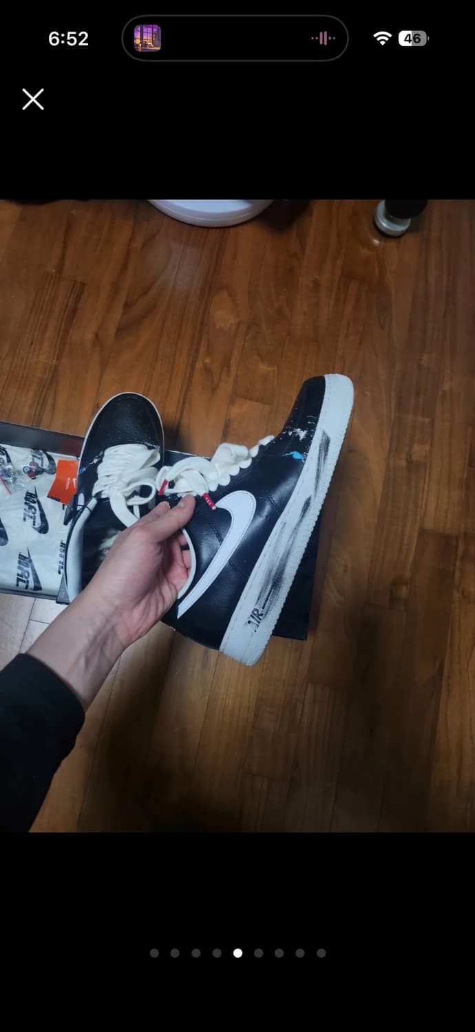 [295] 나이키 x 피스마이너스원 에어포스 1 로우 파라노이즈 상품이미지5