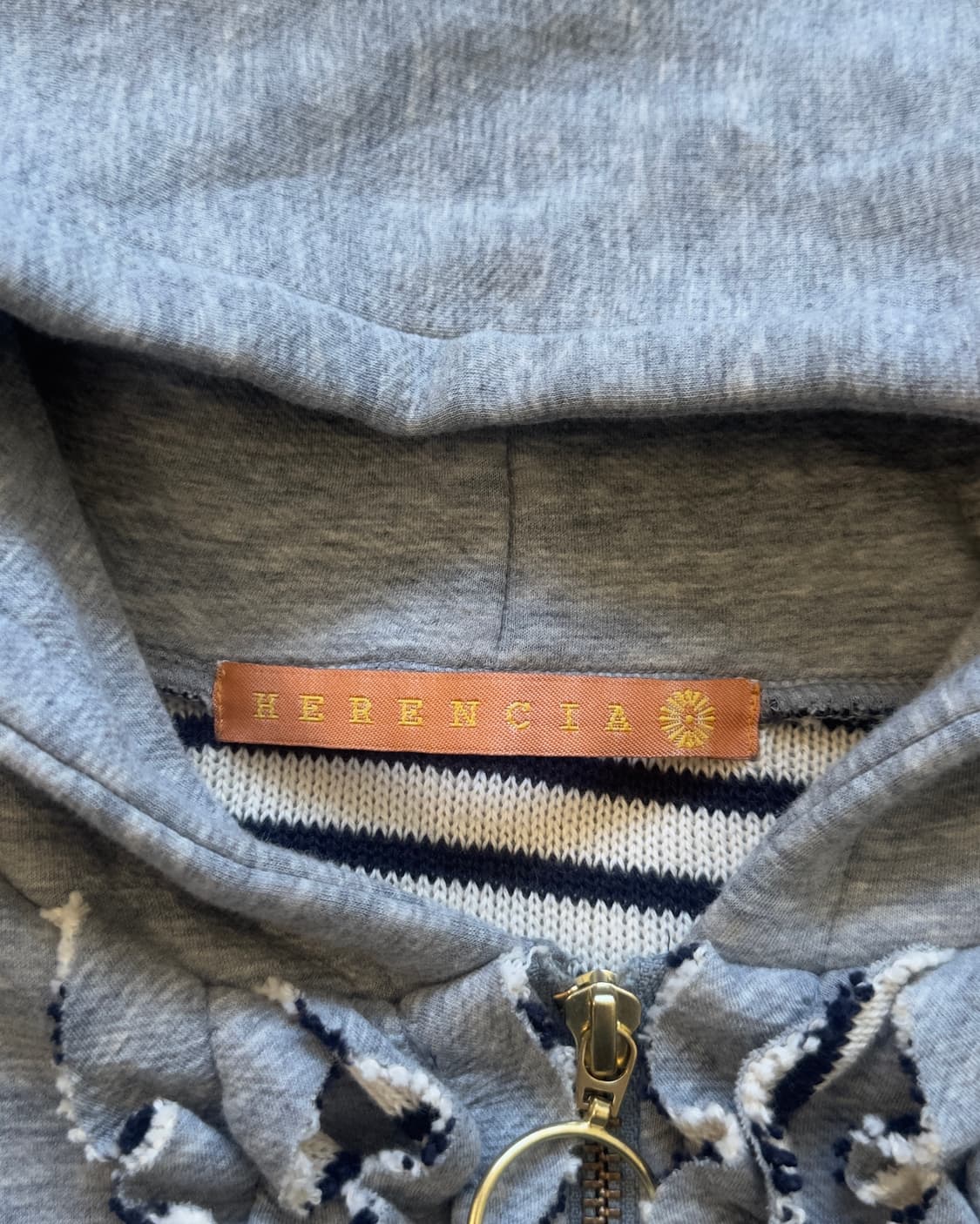 [HERENCIA] ruffle zip up hoodie 상품이미지7