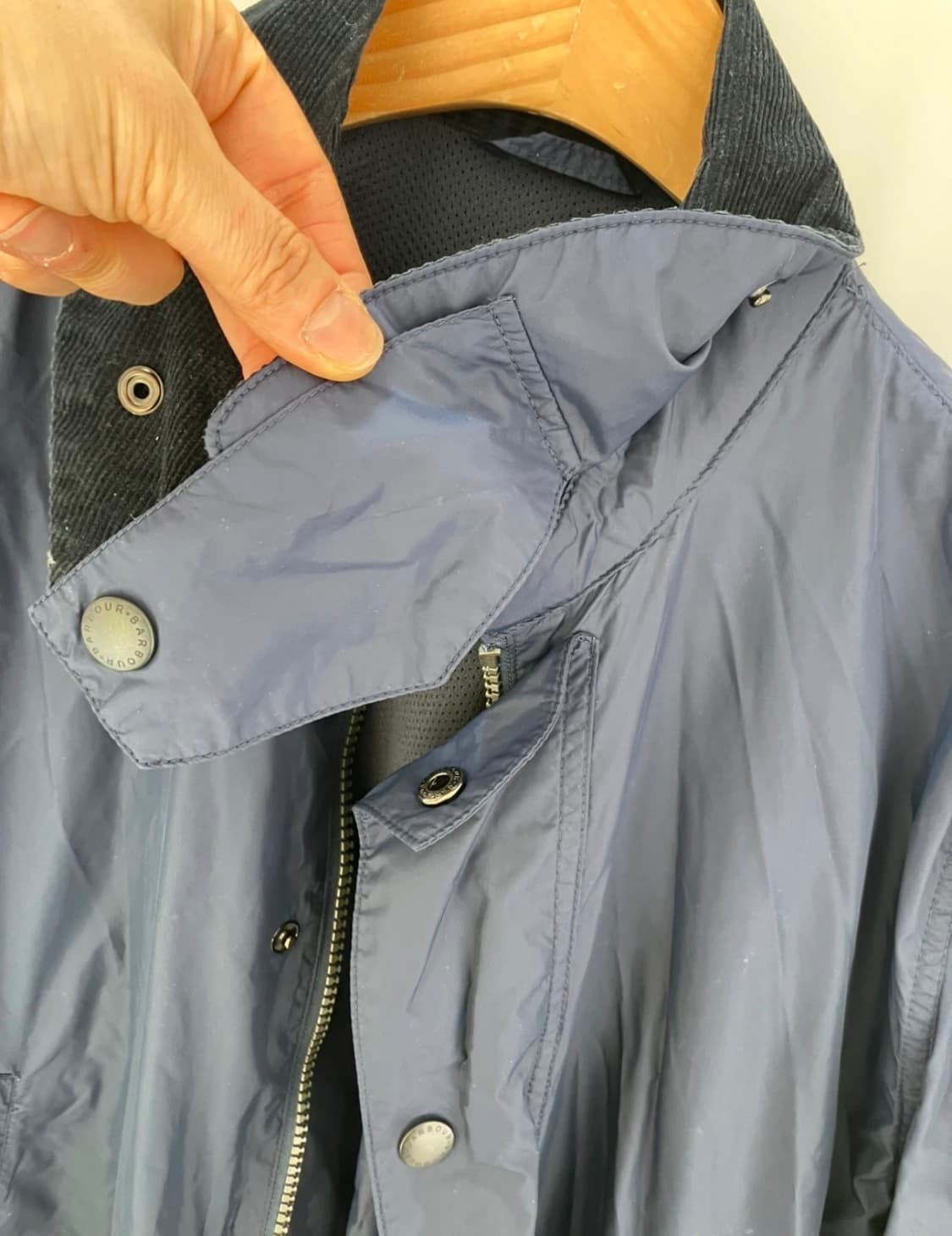 바버 나일론 바람막이 자켓 상품이미지2