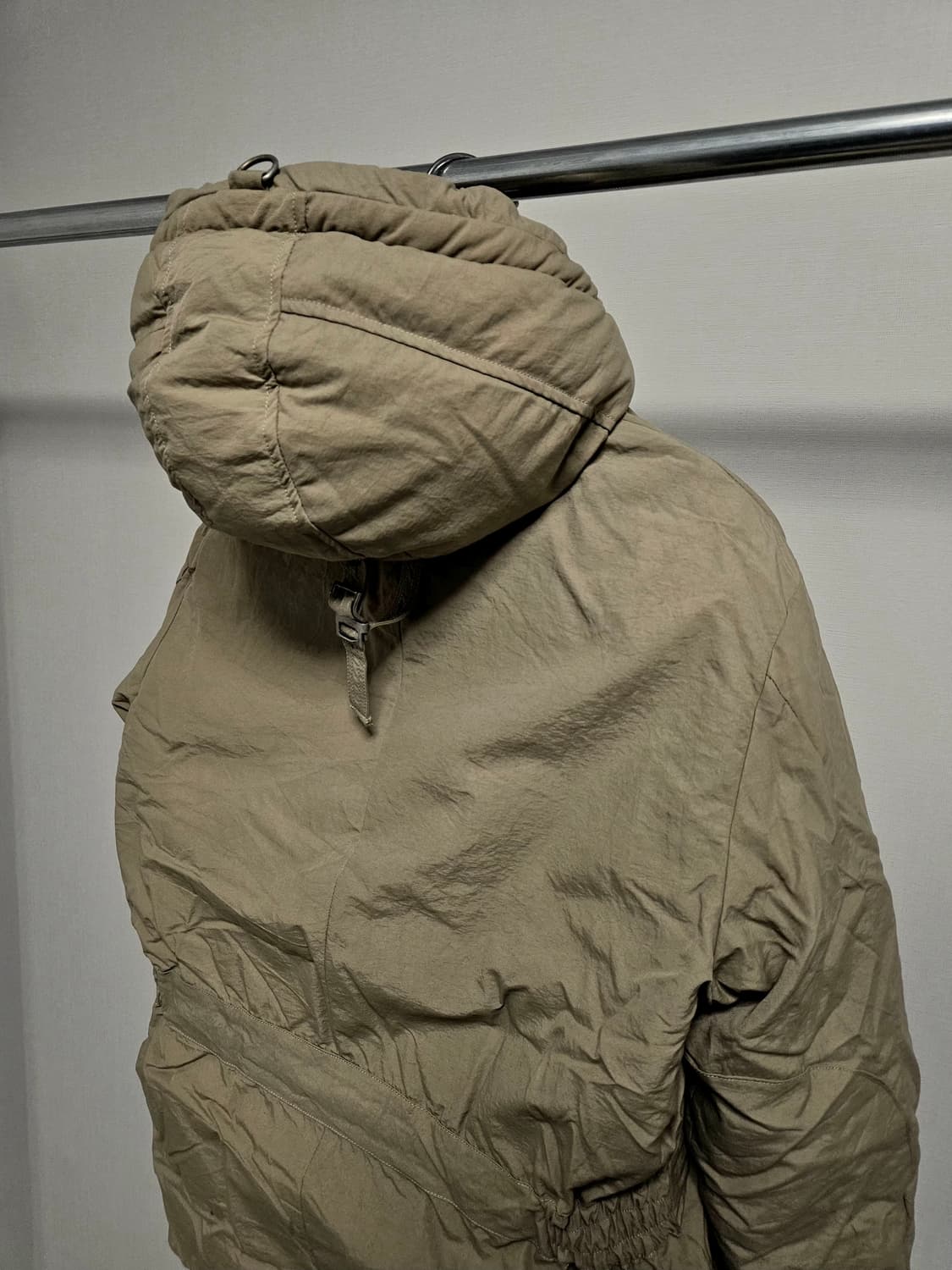 올드조 하드 쉬링크 나일론 슈퍼리어 다운파카 상품이미지6