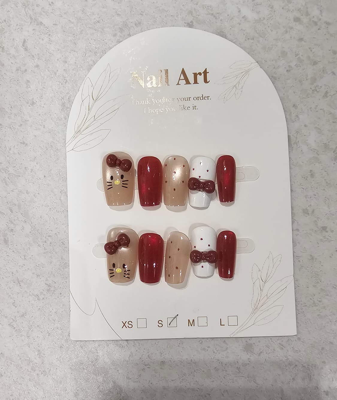 S사이즈 네일팁 개당 0.5씩 상품이미지1