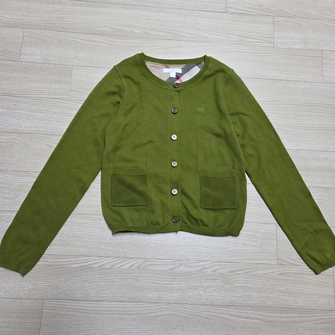 버버리 아동 가디건 상품이미지1