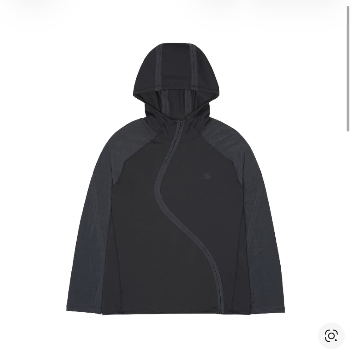 산산기어 웨이브 롱 슬리브 블루 차콜 4사이즈 상품이미지1