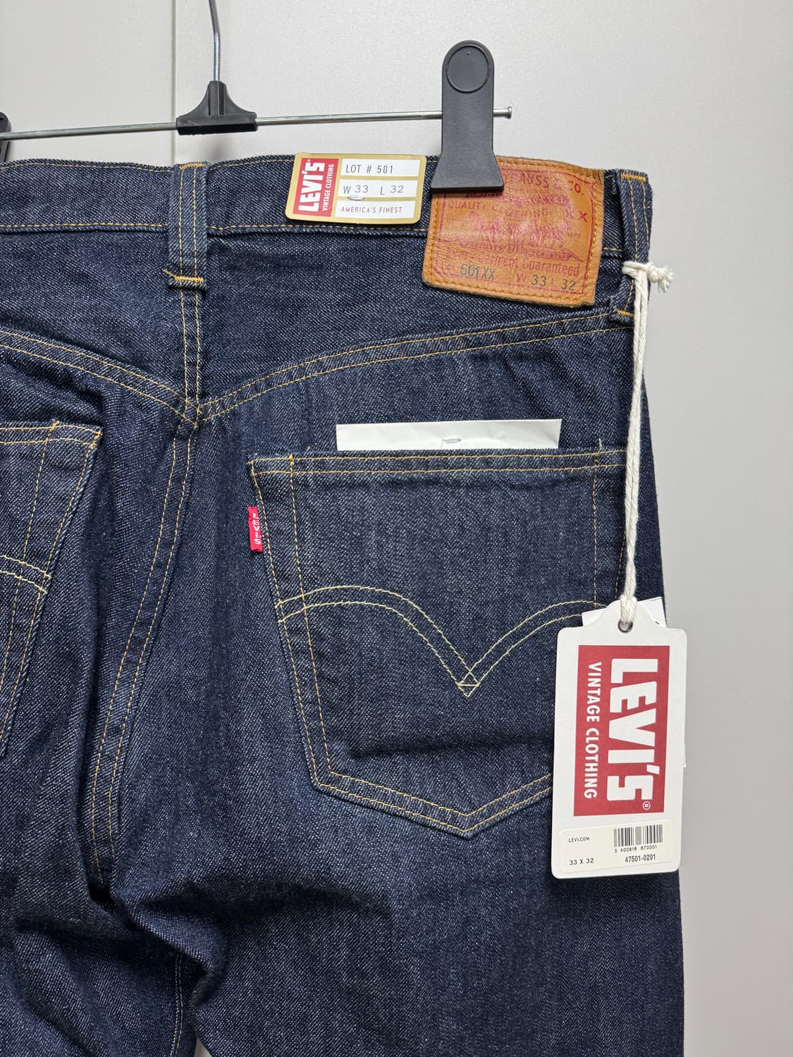 리바이스빈티지클로딩 LVC 47501 린스드 (33/32) 상품이미지6