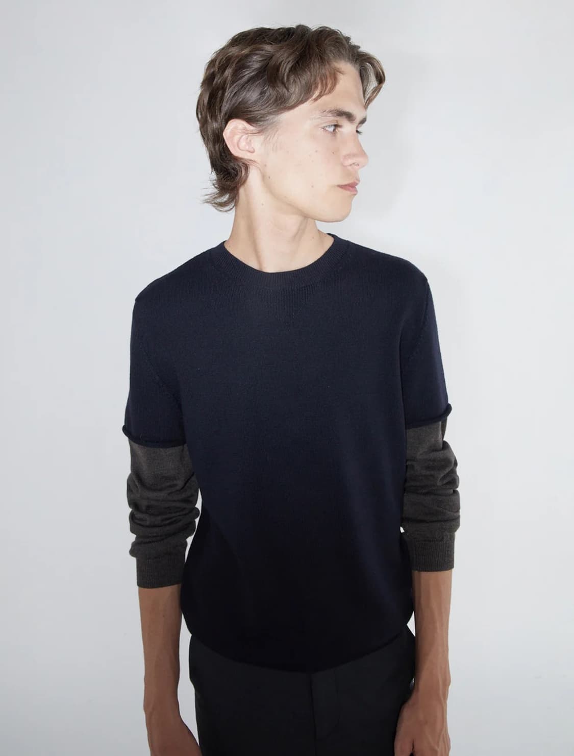 [S,M,L]팔로마울 Cobre 레이어드 니트 상품이미지2