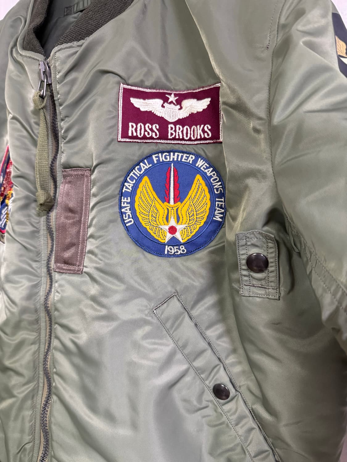 버즈릭슨 ma-1 플라이트 자켓 (buzz ricksons) 상품이미지4