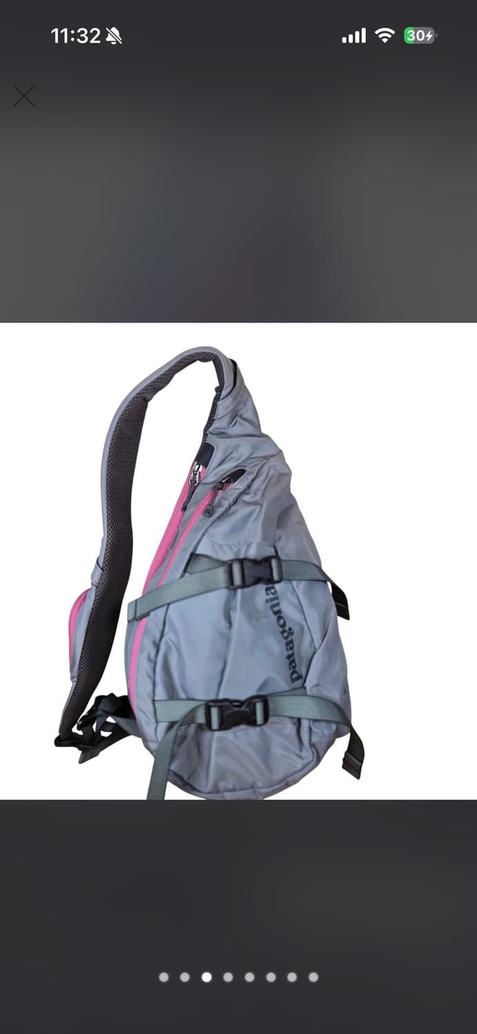 파타고니아 슬링백 그레이 핑크  상품이미지3