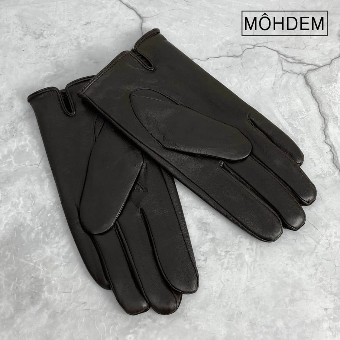 [premium] 가죽 장갑 진브라운 상품이미지2