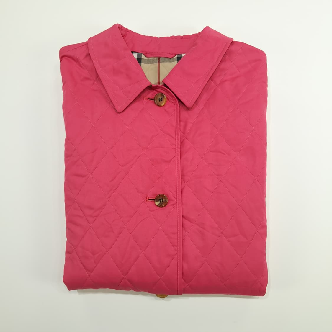 CN651W M 버버리 런던 핑크 퀄팅 자켓 상품이미지10
