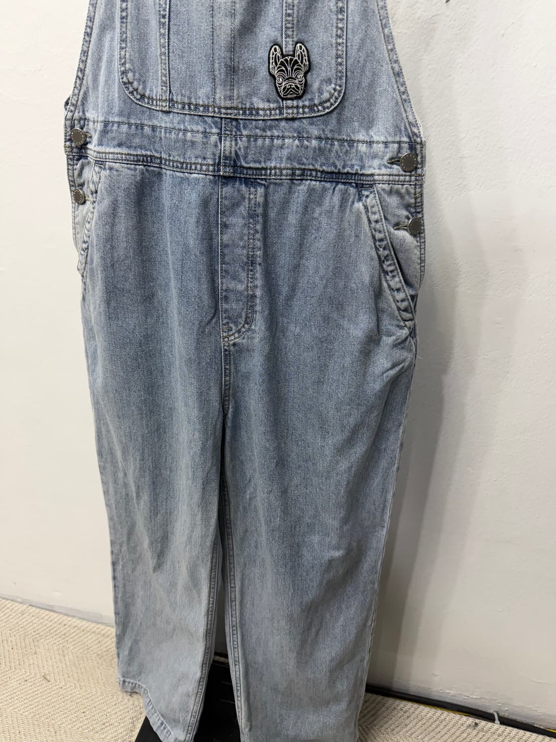 정품) 라이프워크 여성 데님 멜빵바지 F 상품이미지4