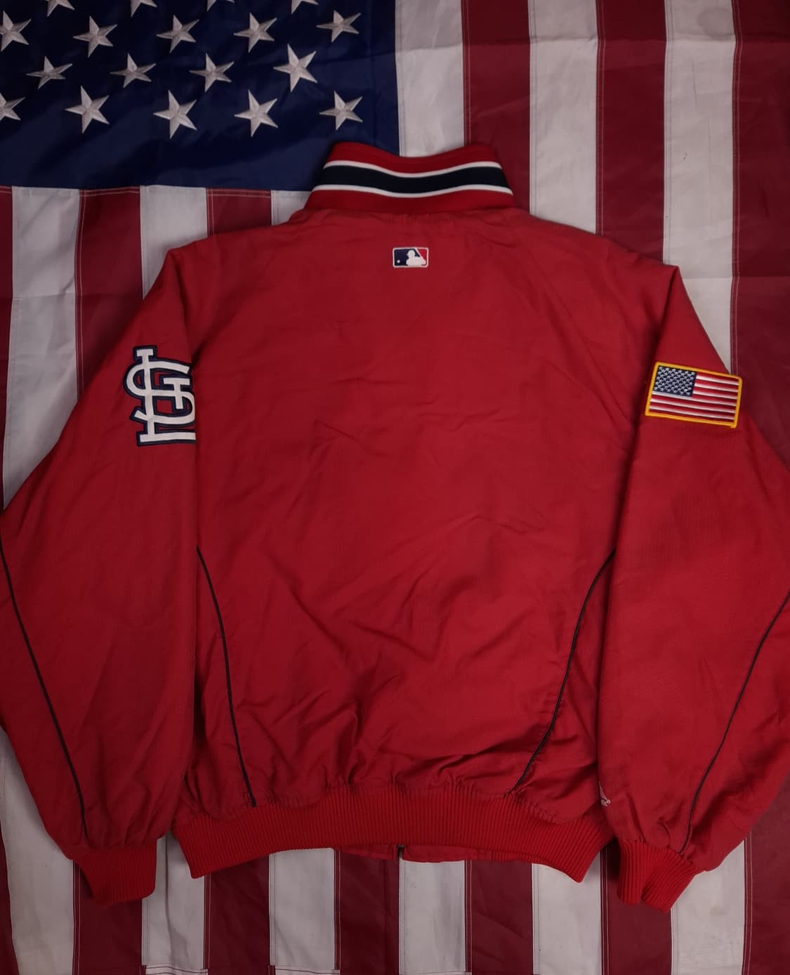 오리지날 마제스틱 세인트루이스 카디널스 스타디움 자켓 상품이미지9