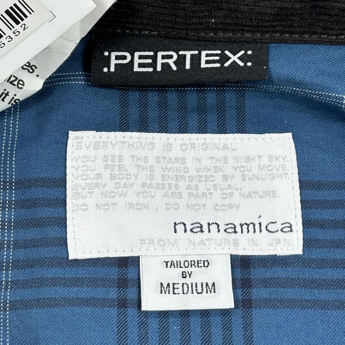 나나미카 24fw 퍼텍스 다크올리브 자켓 (실측 L) 상품이미지6