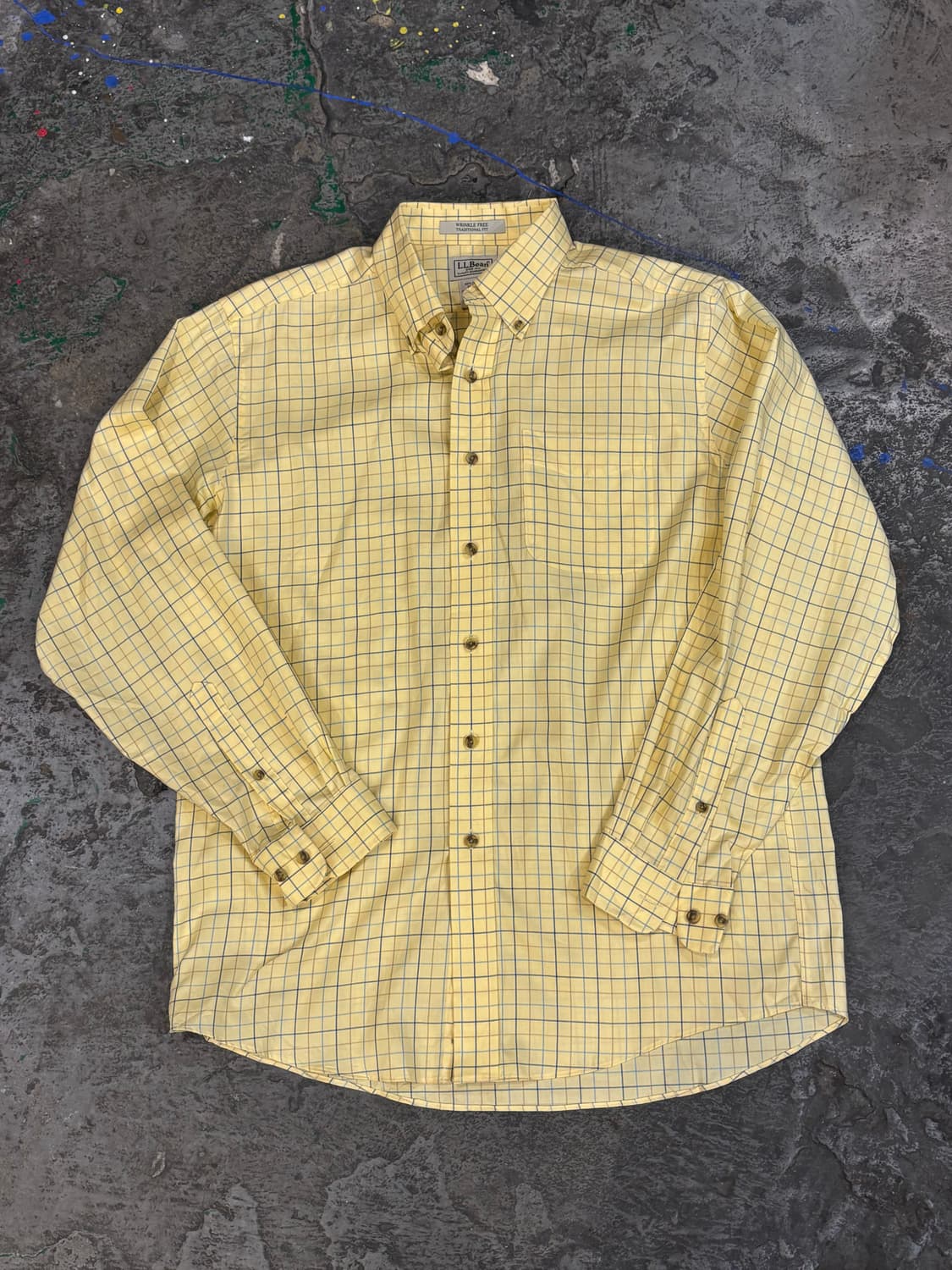 L.L.Bean 빈티지 코튼 워크 셔츠 상품이미지5