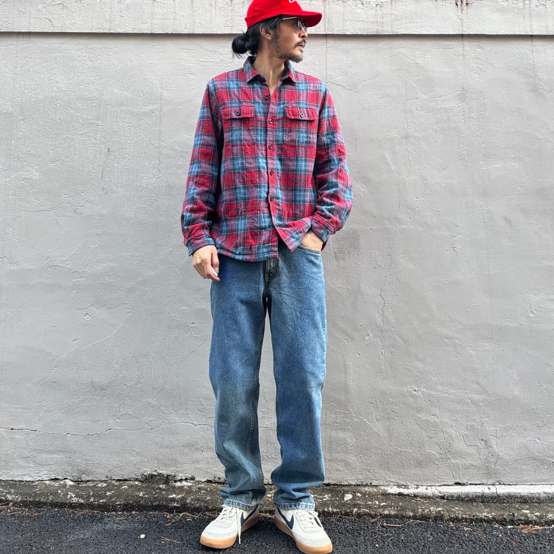 엘엘빈 플리스 라인드 플란넬 체크 셔츠 상품이미지8