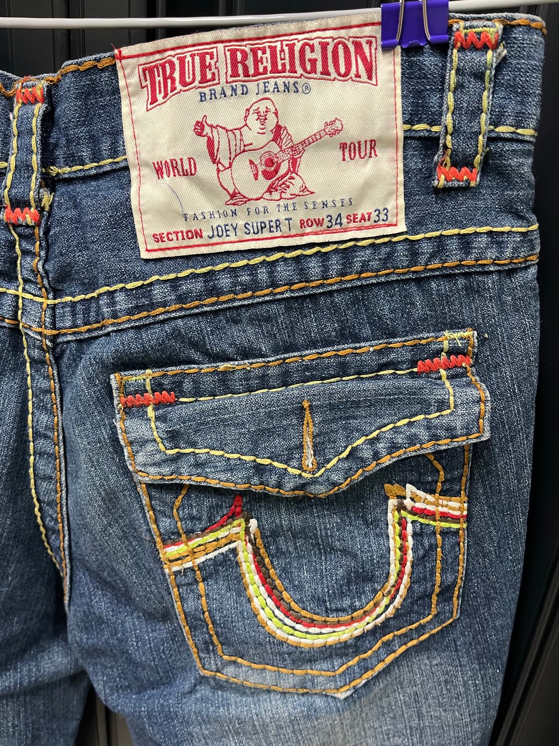 트루릴리젼 슈퍼조이T  size34 상품이미지3