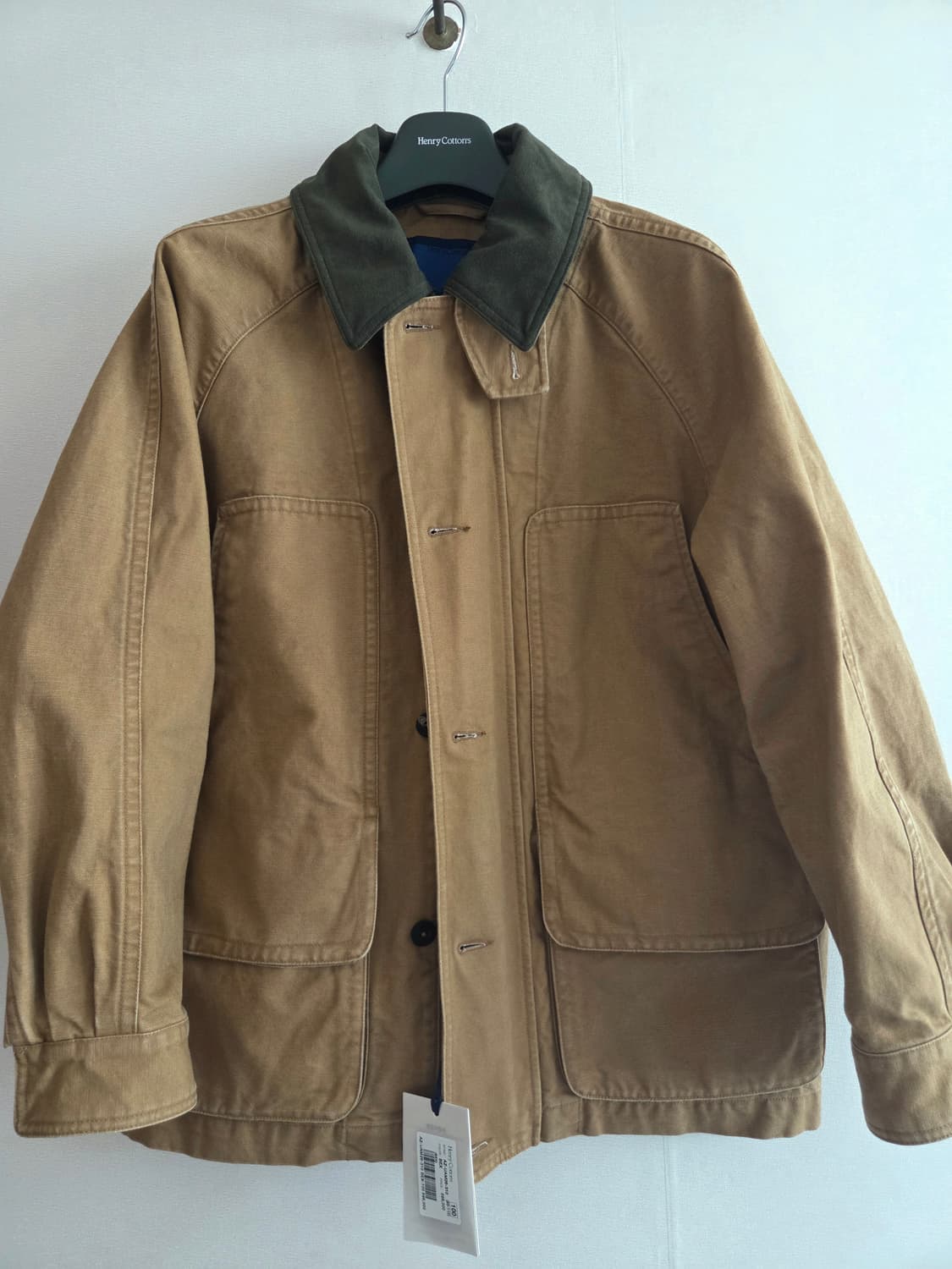 헨리코튼 [FFC x DOCUMENT] Cotton Canvas 필드자켓 상품이미지1