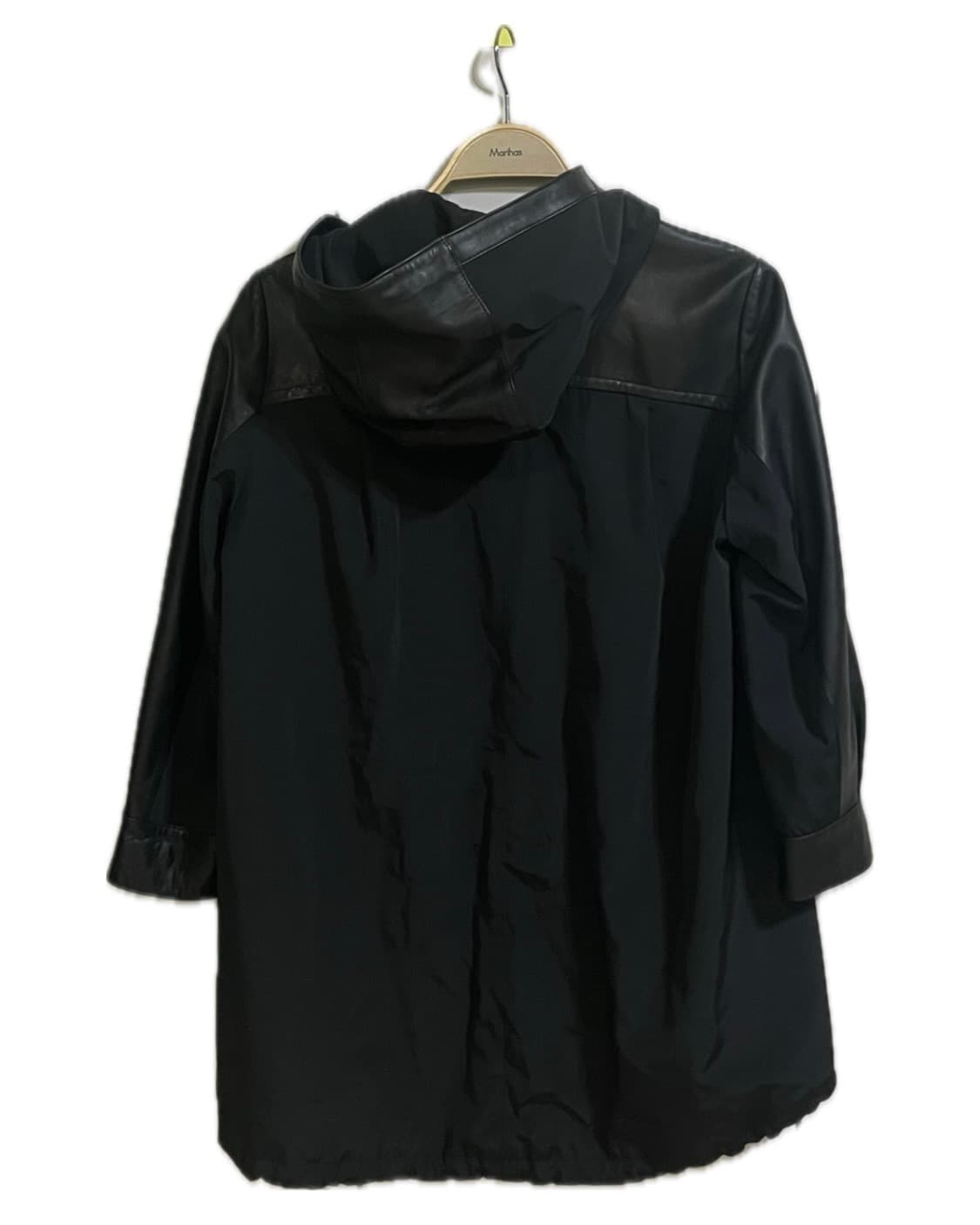 후드가죽자켓(리얼가죽 롱자켓) 상품이미지2