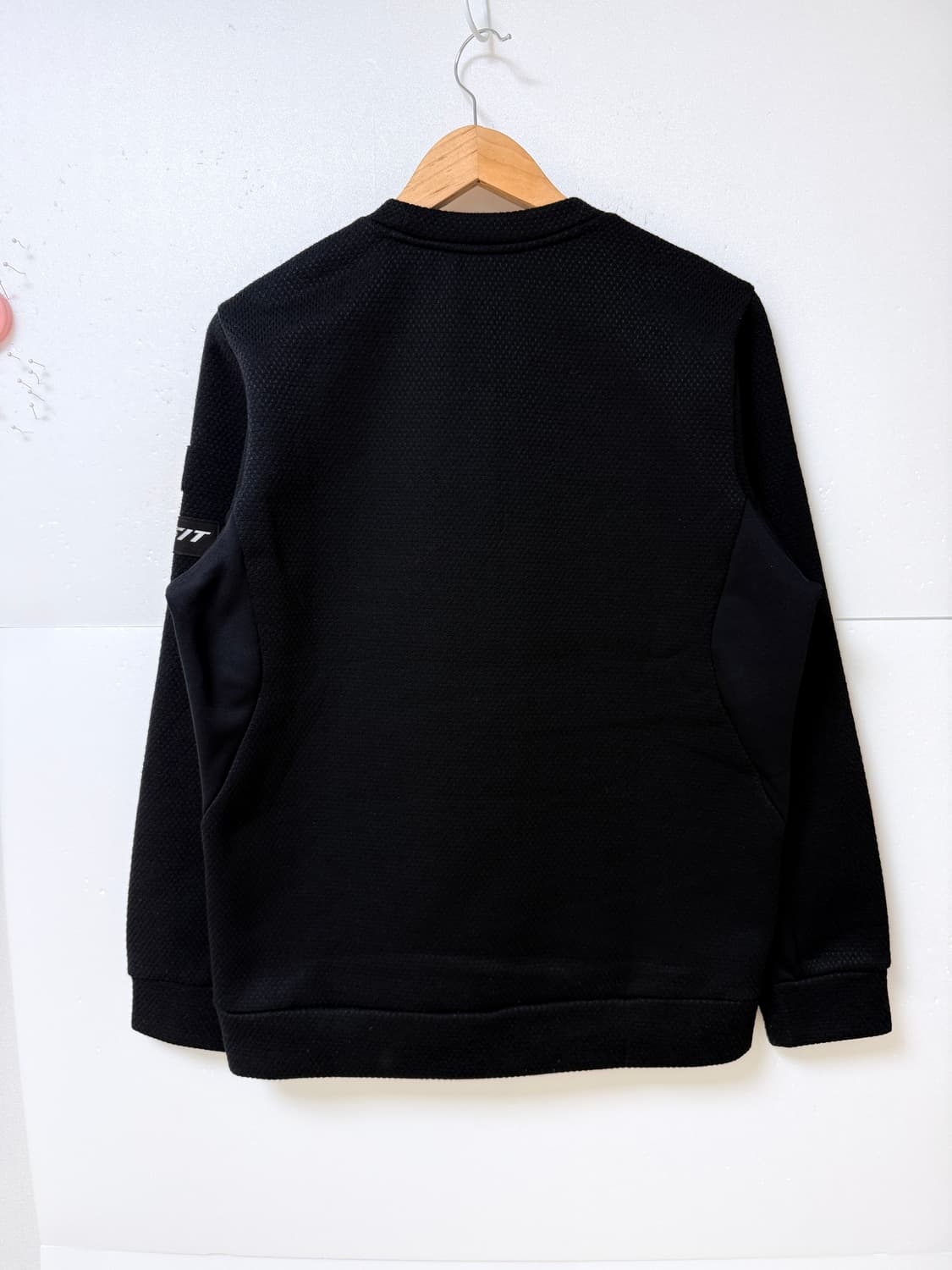 다이나핏 와펜 패치 맨투맨 블랙 100 리미티드 감성 상품이미지4