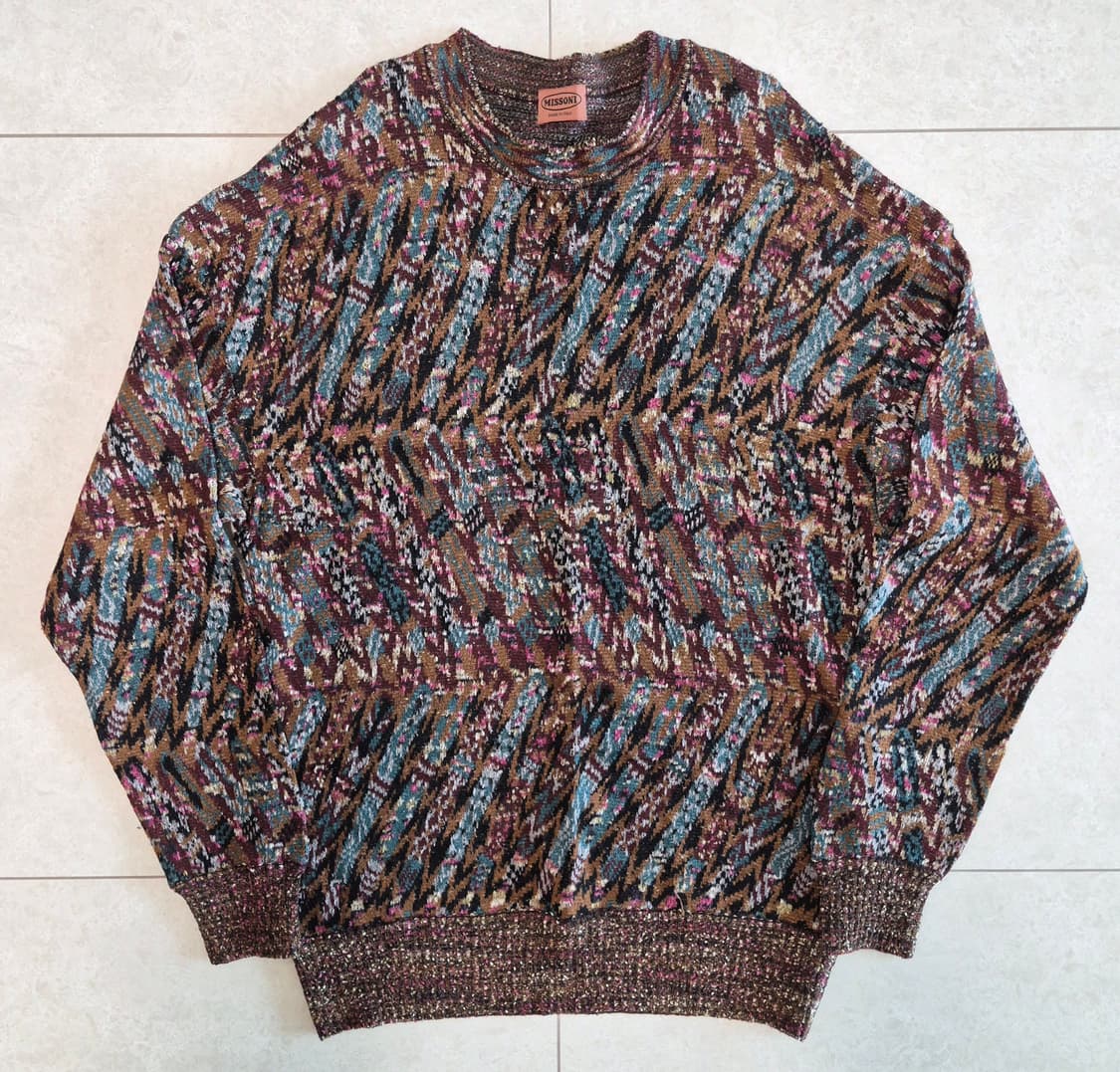 90's MISSONI ZIG-ZAG KNIT (54) 상품이미지3