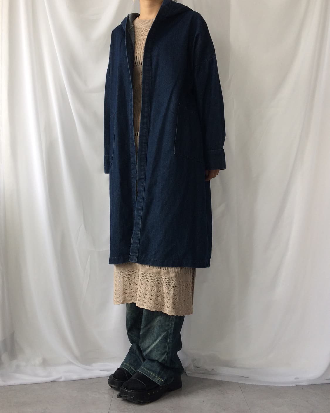 Knit sleeveless long onepiece 상품이미지5