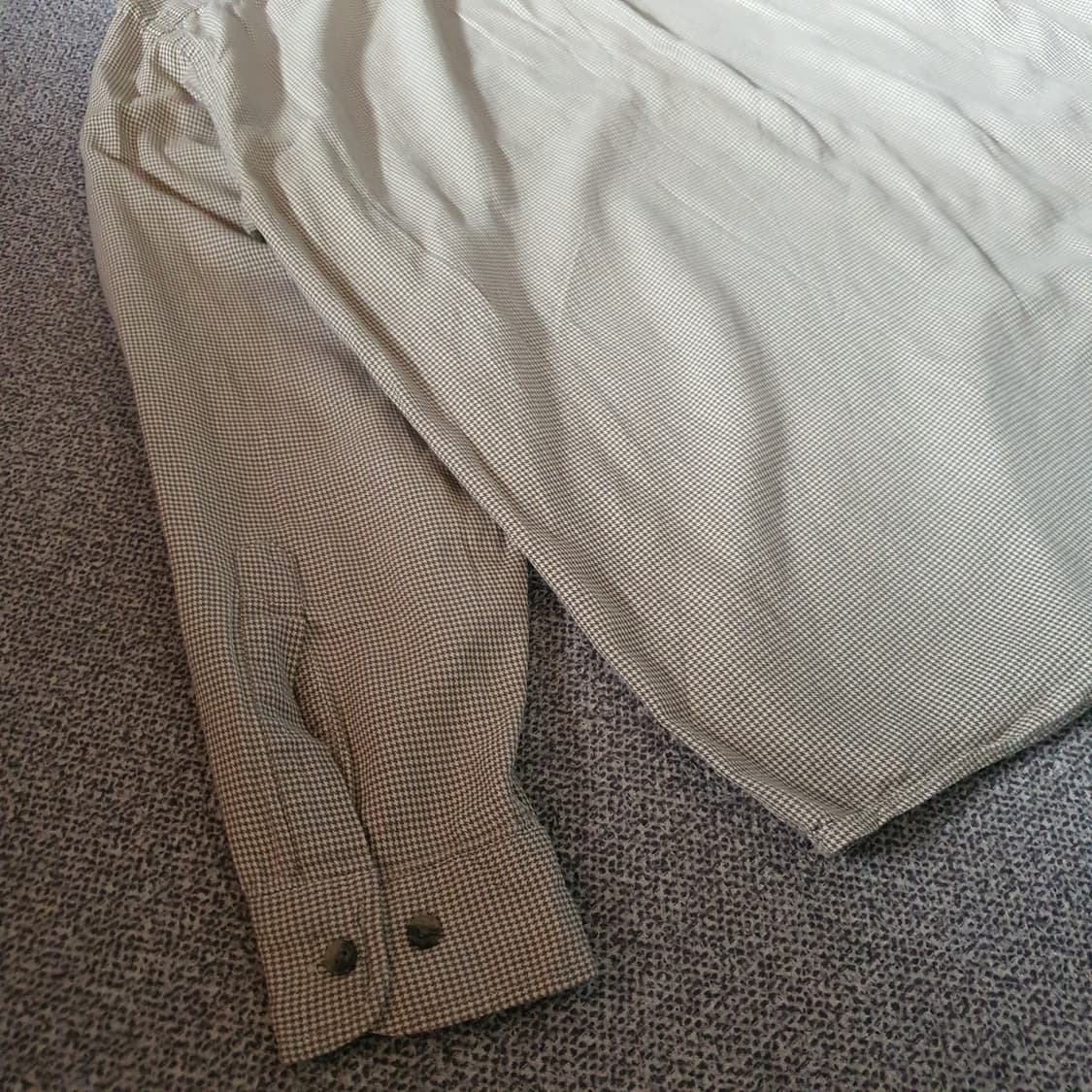 L.L.Bean 하운드 투스 체크 셔츠  no.62 상품이미지7