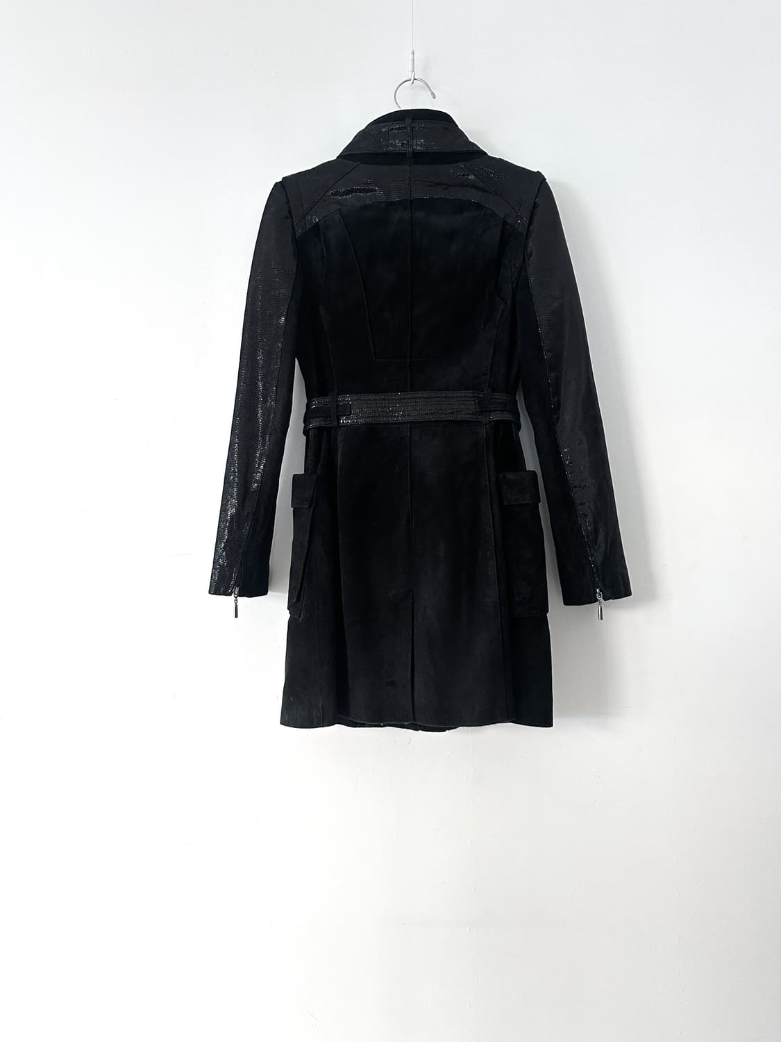 VERO MODA Crack hunter leather jacket 상품이미지4