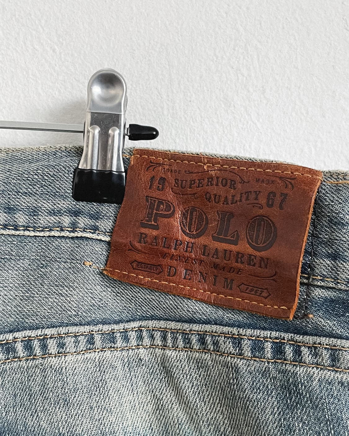 폴로 랄프로렌 워시드 새깅 루즈핏 데님 상품이미지10