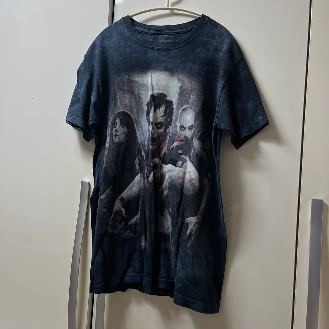 더마운틴 빈티지 다잉 좀프 프린팅 반팔티 S/90 상품이미지1