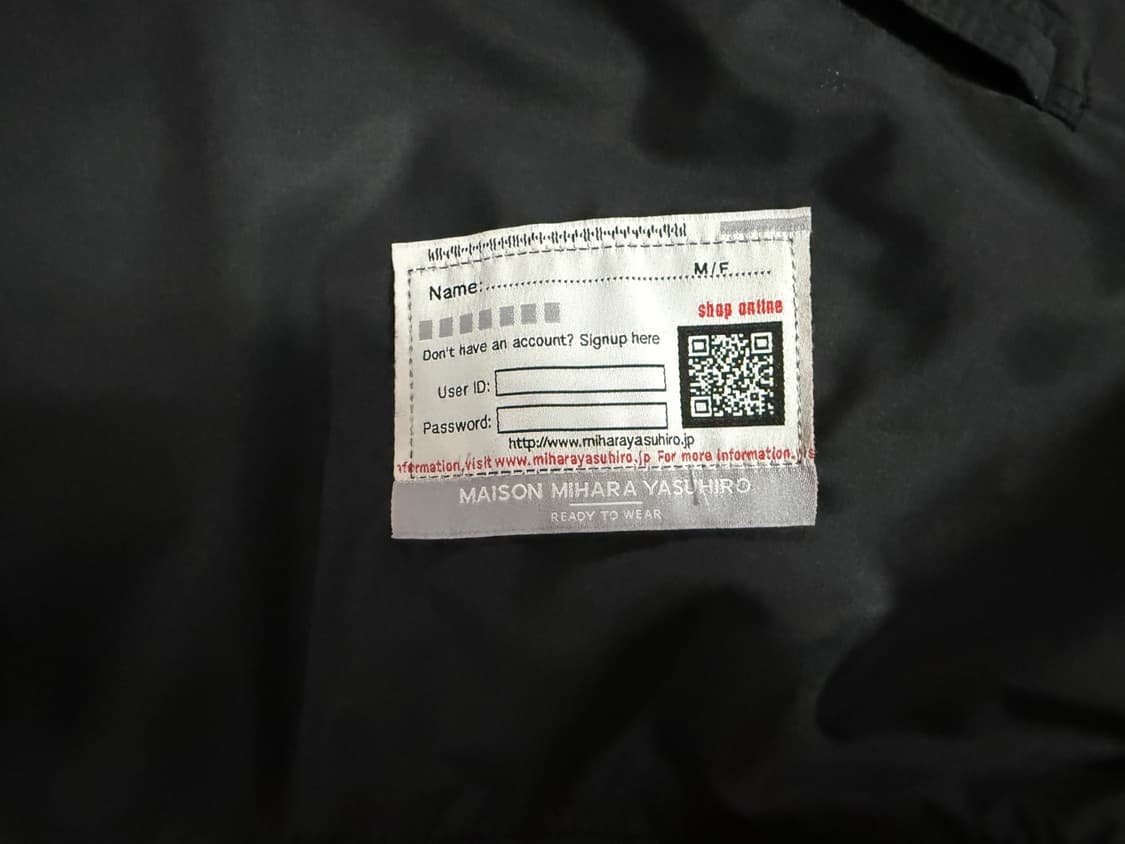 미하라야스히로 바텀 레이어드 나일론 자켓 상품이미지9