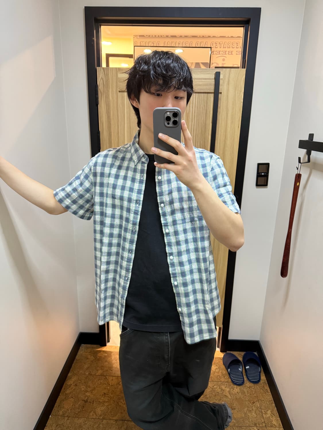 리바이스 체크 셔츠 상품이미지5