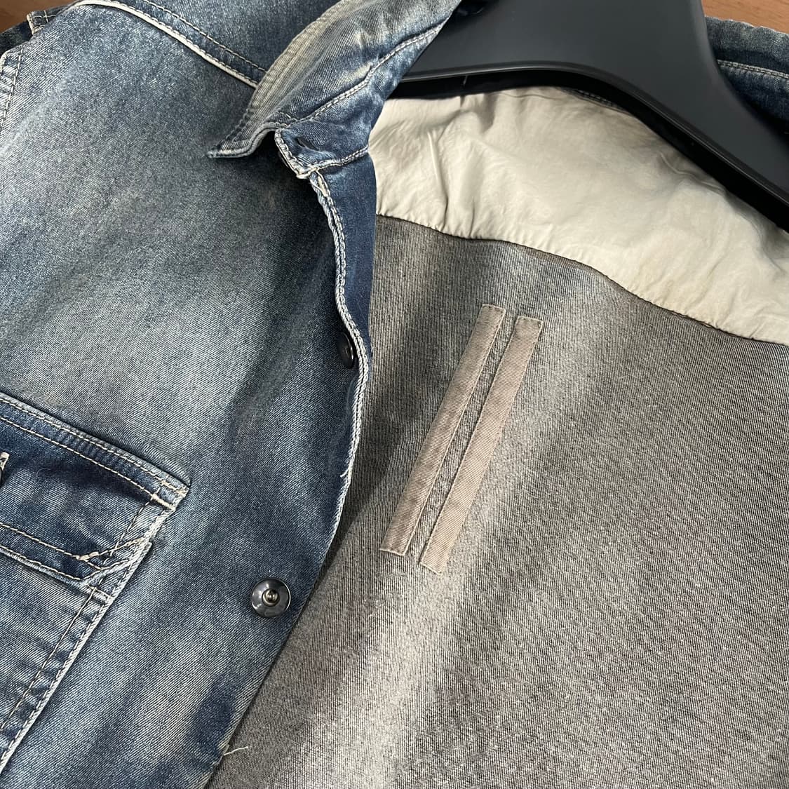 릭오웬스 다크쉐도우 허슬러 데님자켓 XL 상품이미지6