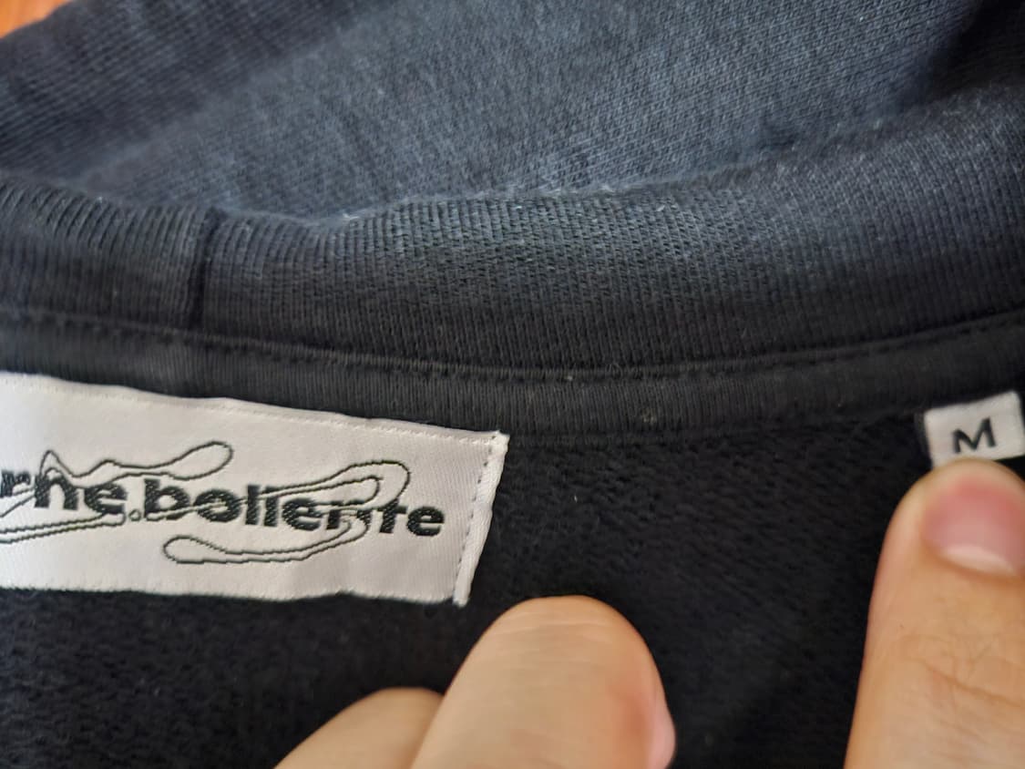 까르네 볼렌떼 carne bollente 후드집업 상품이미지5