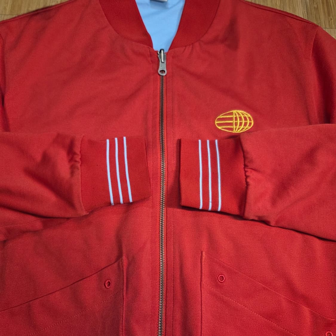 00s 아디다스 복각 월드마크 리버시블 트랙 져지 (S) 상품이미지5